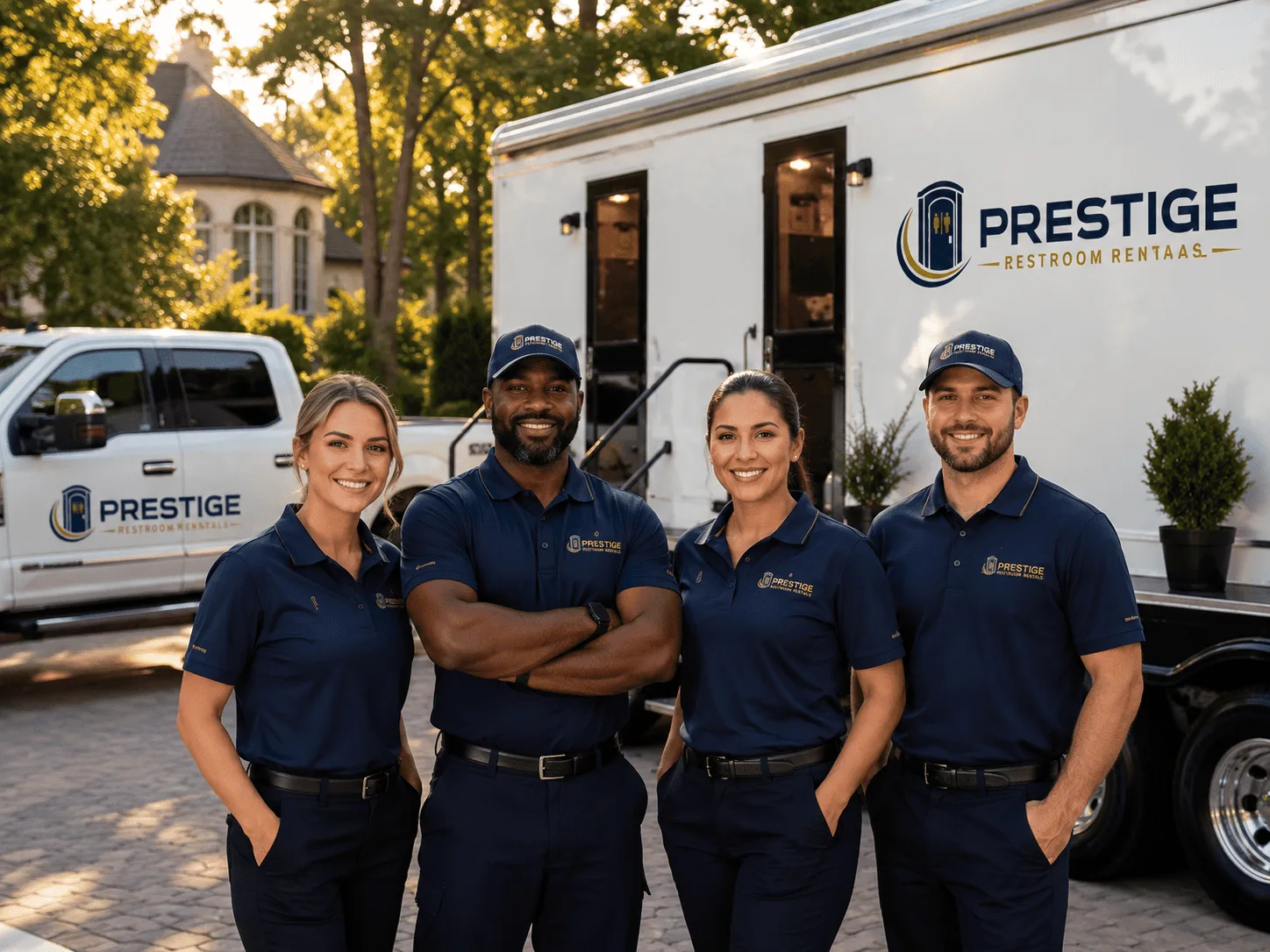 Trusted Luxury Portable Restrooms company in West Point, IL